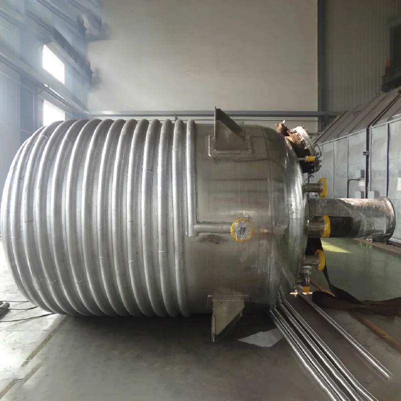 Shell And Tube Reactor Hot Melt Adhesive Turnkey Project Stainless Steel Reactor For Pur Hot Melt Adhesive Particle