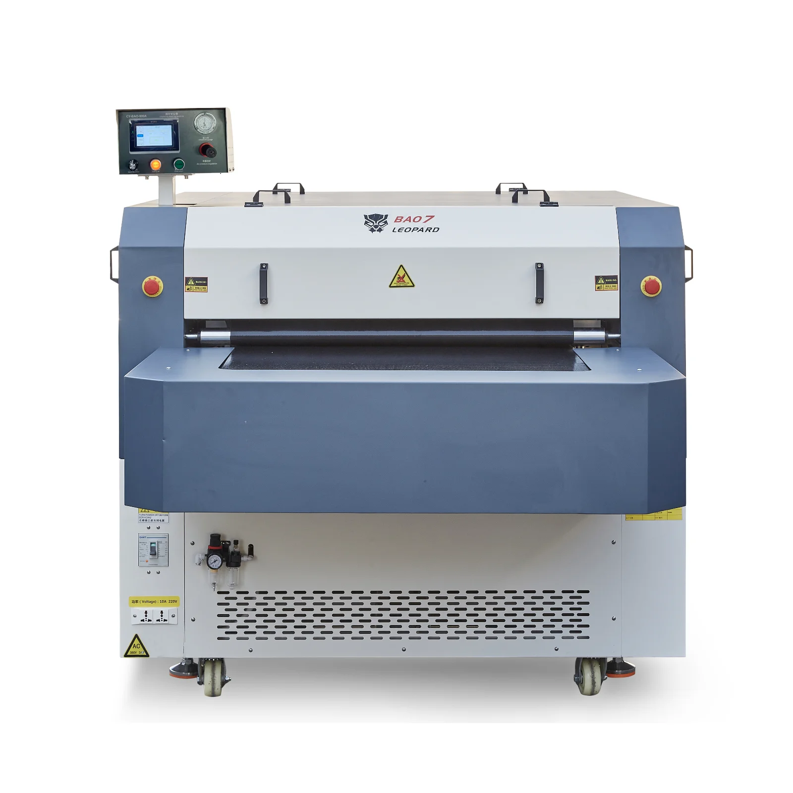Pneumatic Widely Used Fusing Machine Press Fusing Machine Straight Linear Continuous Fabric Fusing Press Machine