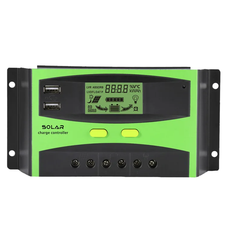DEMUDA Solar Tracker Controller 30amp 40amp 50A Pwm Sun Solar Charge Controller for Solar Power