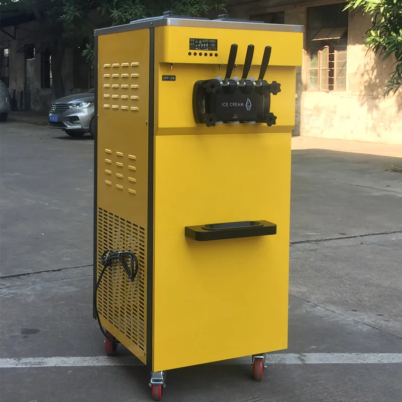 Factory Sales Soft Ice Cream Machine R410 Refrigerant Ice Cream Machine Soft