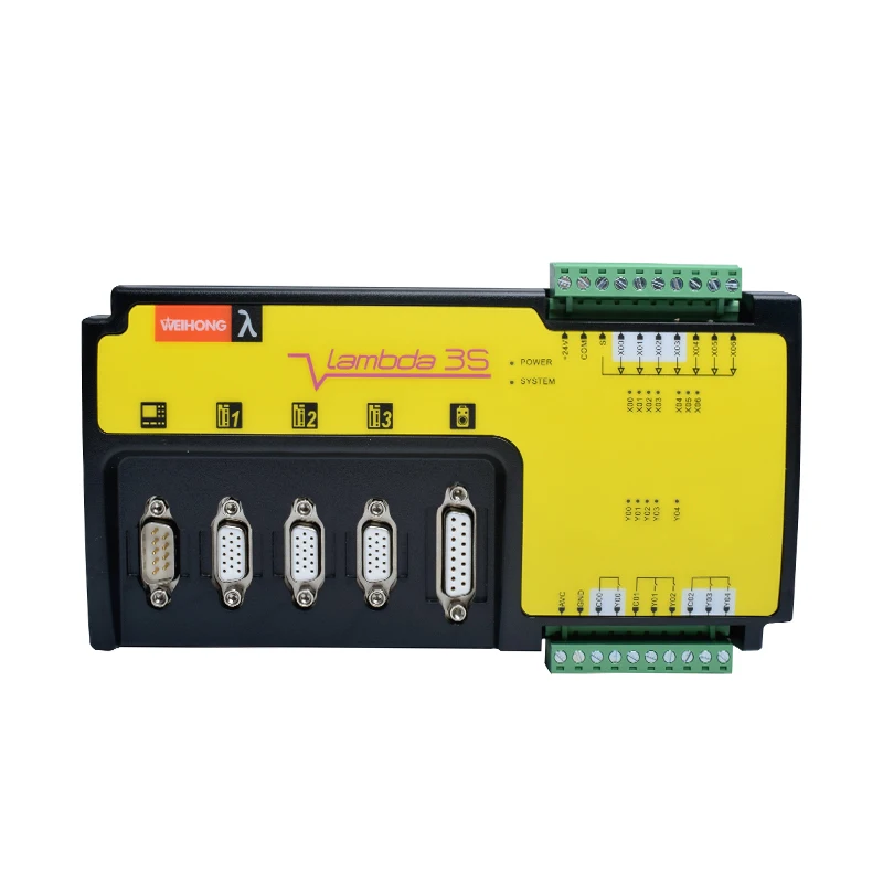 Wei Hong Controller 3 Axis Woodworking Machine Nc Studio Control Card 3 Axis Lamda 3l Controller for Cnc Router Machine