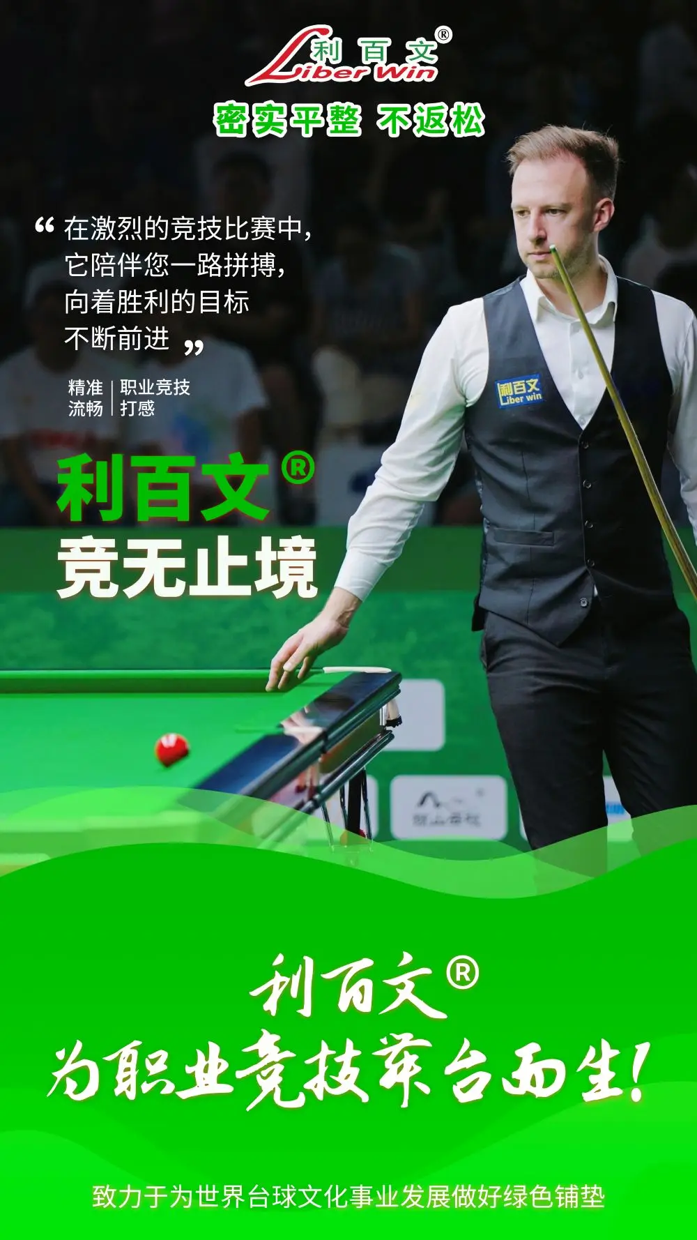 Liberwin 8848 9ft Chinese Billiard Cloth - Quality Pool Table