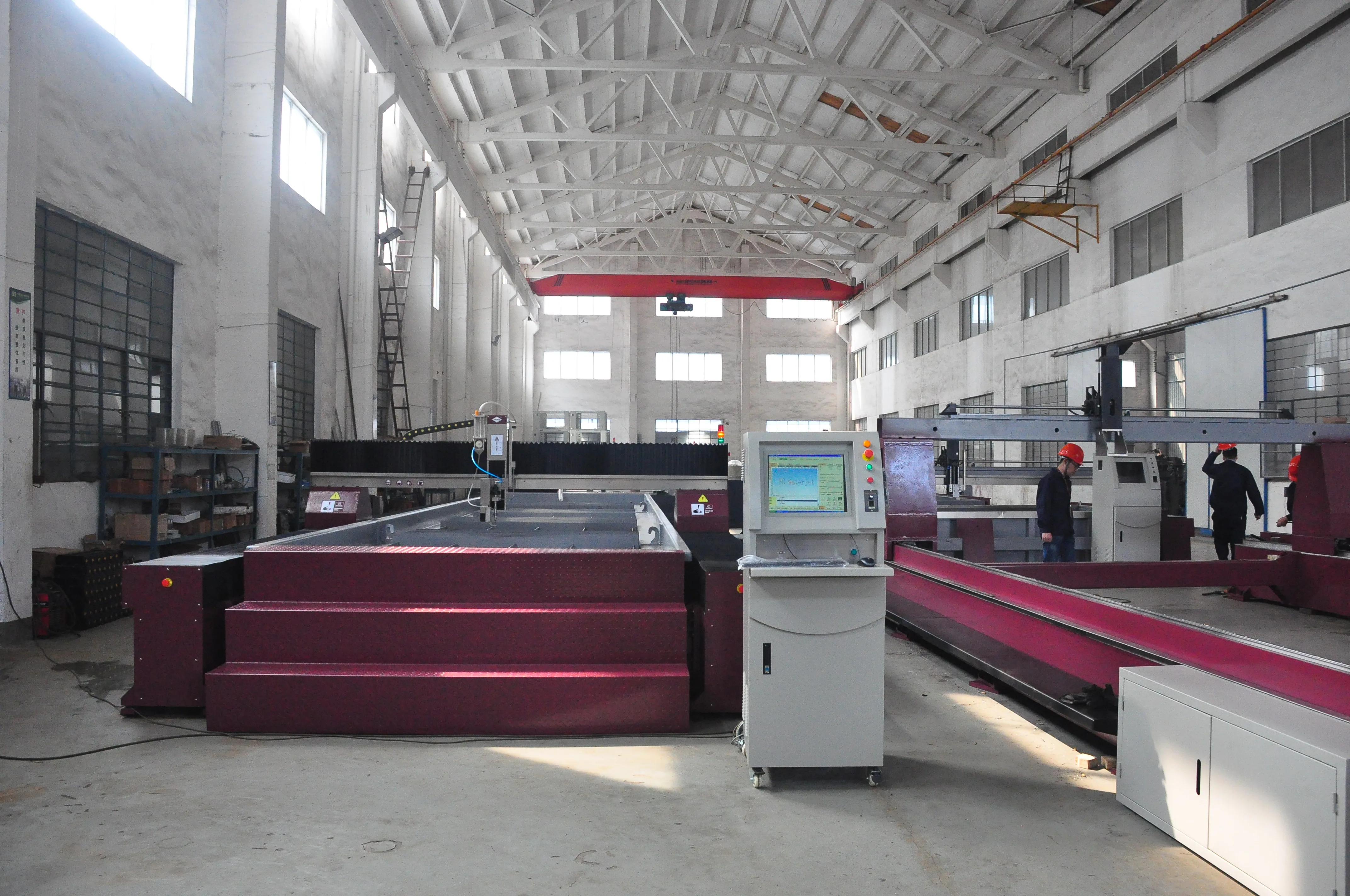 YC CNC 5 Axis Waterjet Bevel Cutting Machine