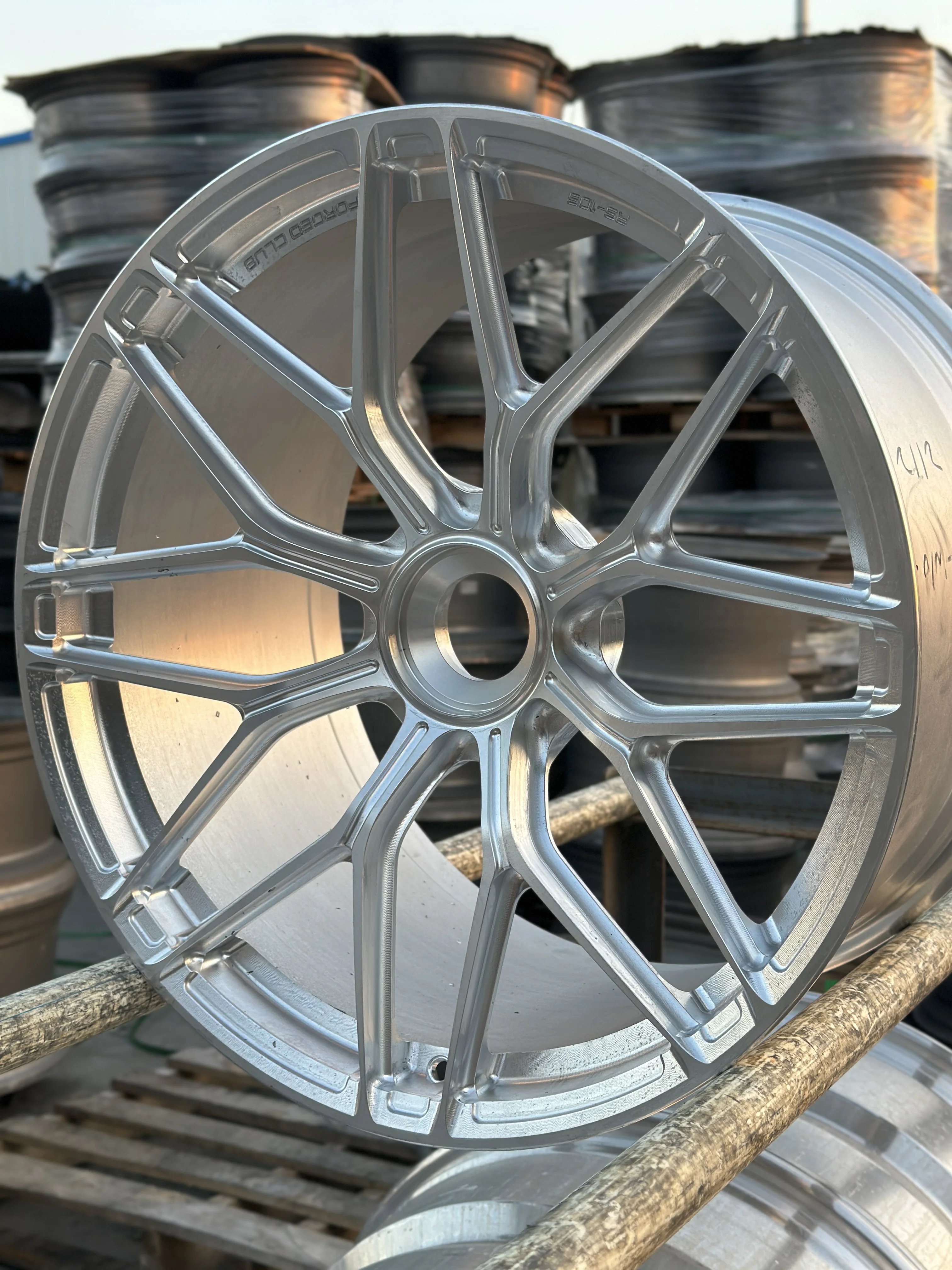 GVICHN silver forged aluminum alloy wheel hub 17 18 19 20 21 22 23 24 25  inch high quality rims 5x112 5x114.3 5x120