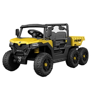 12V Battery 4WD Six Wheels Electric Remote Control Big Size Ride-On Car Kids EN71 Certified Toys