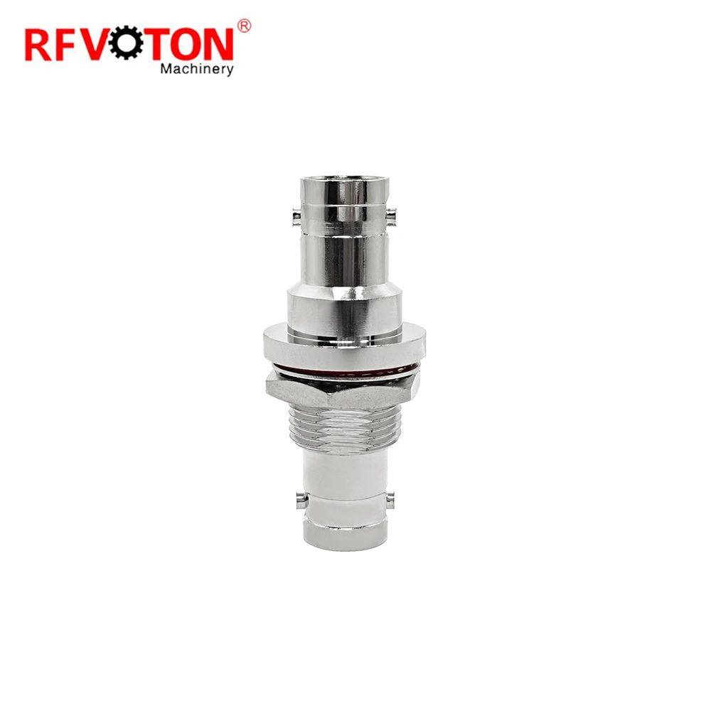 Factory SHV Female Jack Hembra Bulkhead High Voltage to SHV Female Coax (Rf) Coaxial Connector Brass Adaptor Adapter Rohs