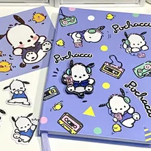 Highly Trend HK Kitty Cat Stationary Kawaii Pochiacco Notebook Melofi Fidget Journal  Notebook Anime Carton Notebook