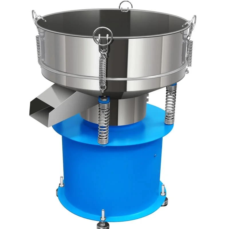 600mm Vibrating Flour Sift Machine Automatic Vibrating Grading Screening Soybean Milk Sieve Rice Sieve Machine for Food Industry