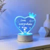 7 colors white base Circular plate