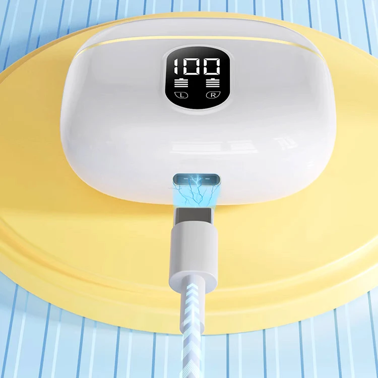 US Warehouse T02 Bt V5.3 EDR Wireless Earbuds Earphones Led Display Waterproof in Ear No aperçu 4