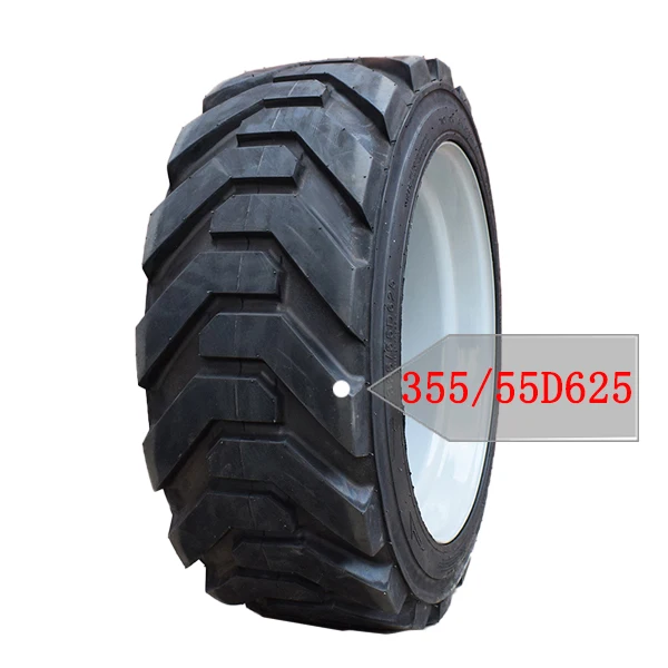Foam filled solid tires supplier boom lift vehicle solid tire wheel for JLG GENIE XCMG ZOOMLION 445/65-22.5 355/55D625