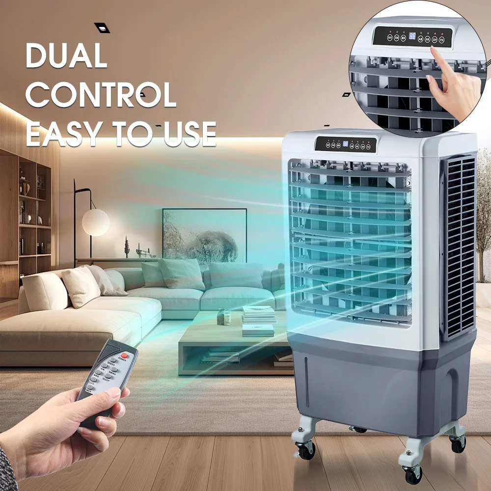 Multi Function Mobile Industrial Spot Coolers Large Portable Air Conditioner Evaporative Evaporator Outdoors Air Cooler Fan CB