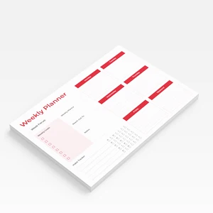 A4 A5 A6 Tear Away Customized Promotion Advertising Planner Note Pads with logo for Company Office Memo Pad