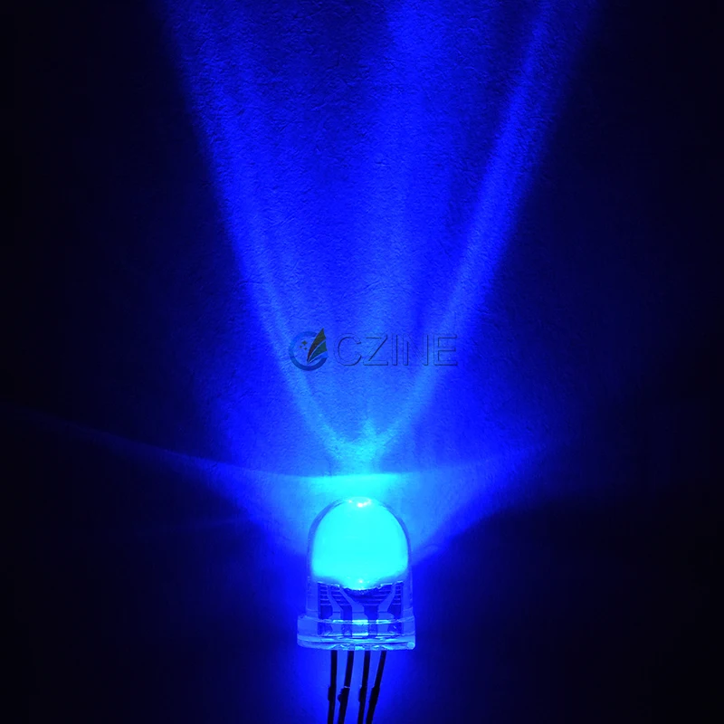 Programmable Addressable 5mm 8mm 10mm Fullcolor Rgb Light Emitting Dip WS2811 Sk6812 Point Control Ws2811 5mm LED Diode With Ic