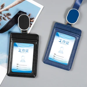 Customize Office Retractable Lanyard Badge Holder Custom ID Card Holder