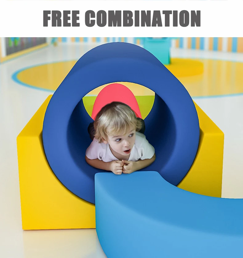 Indoor Playground Soft Play Toys Kids Combination Soft Play Equipment