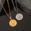 Colgante de Brújula con Cadena Cubana_1
