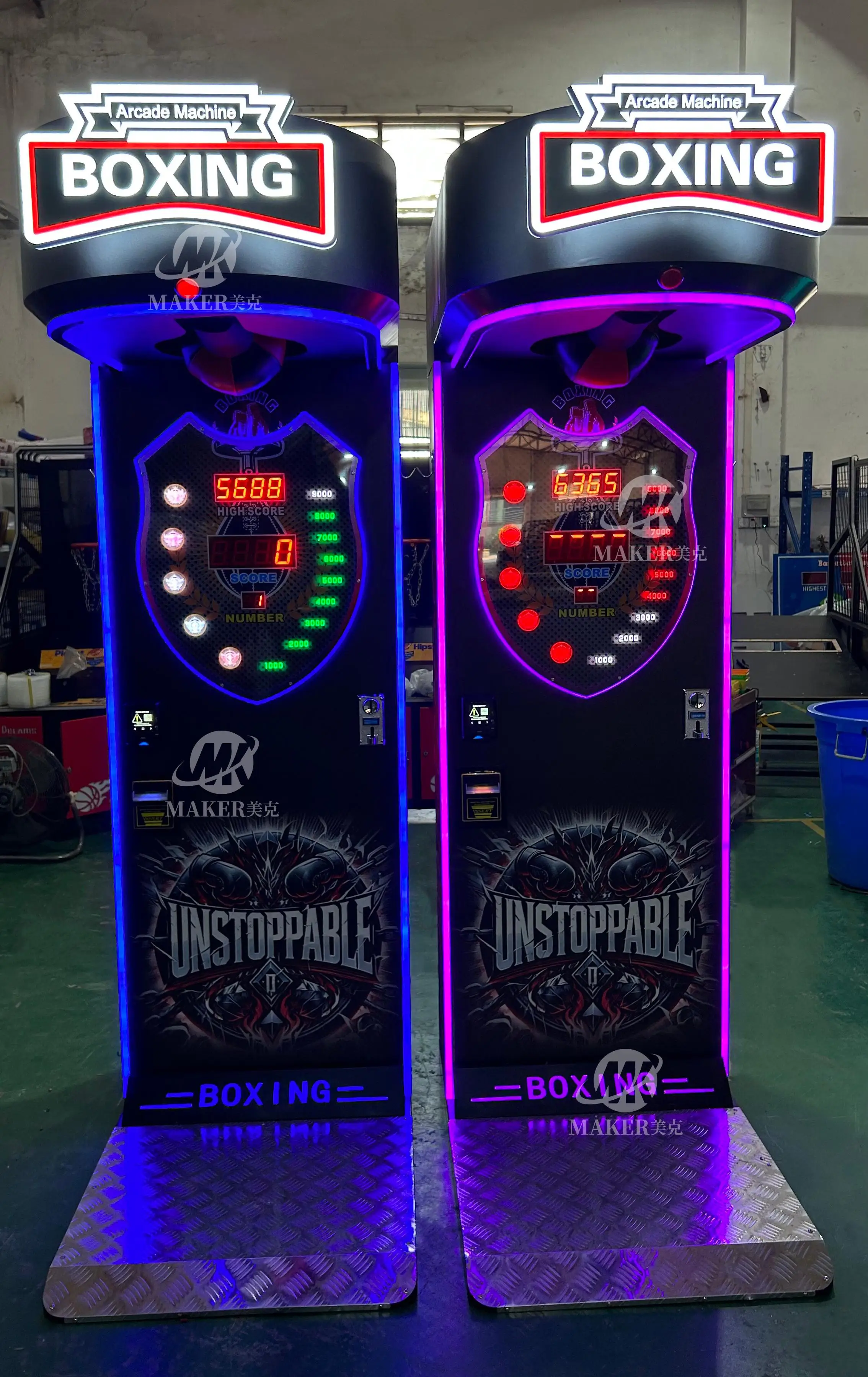 Maker Boxing Machine - Ultimate Coin-Operated Arcade Game