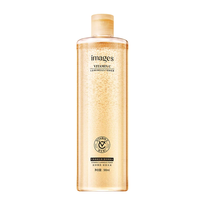 500ml OEM IMAGES Moisturizing Large Capacity Hydrating Whitening Facial Skin VC Toner