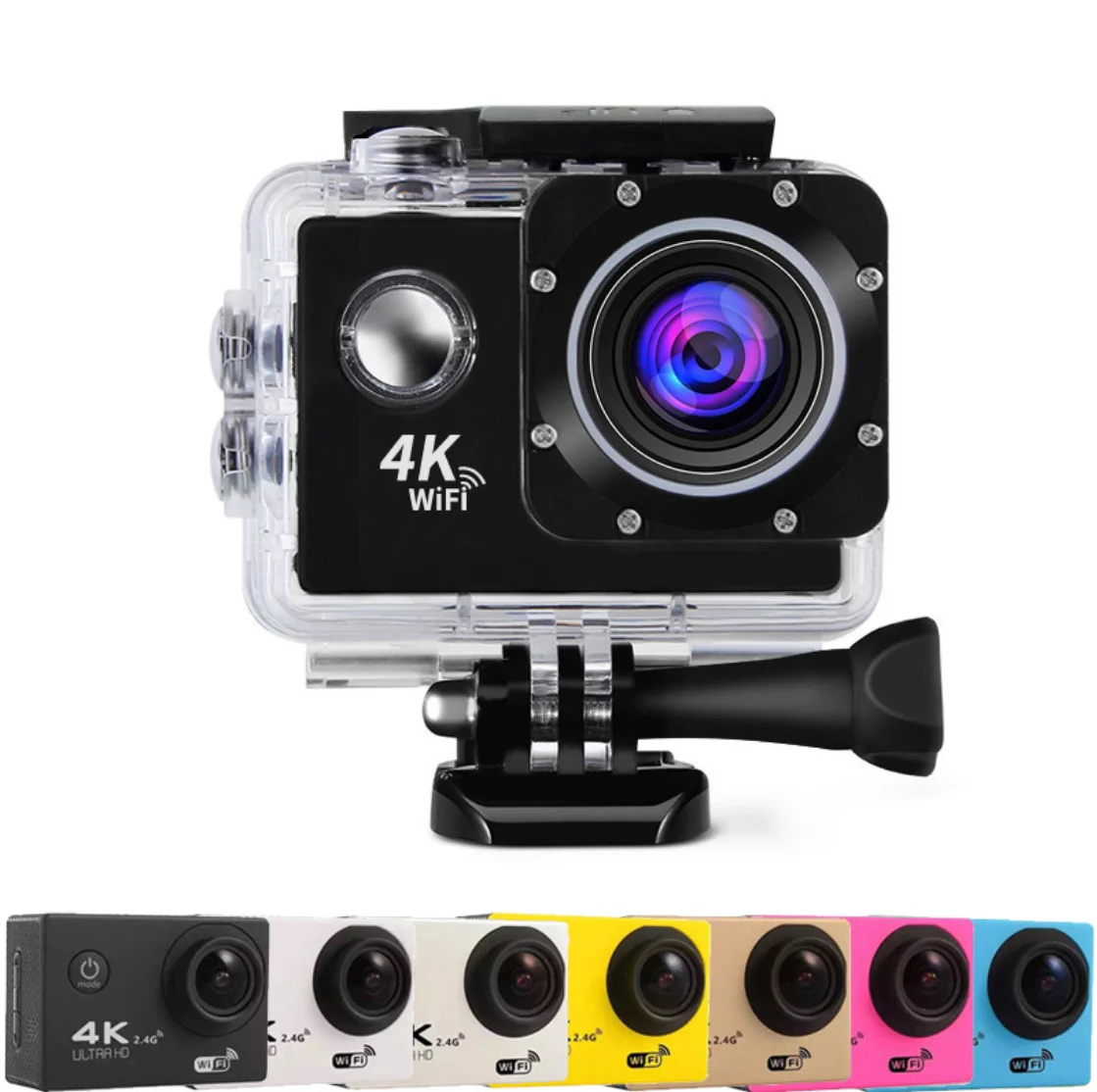 Top Selling Manufacturer Wifi Remote Control Underwater Sports 4K Cycling Action Camera