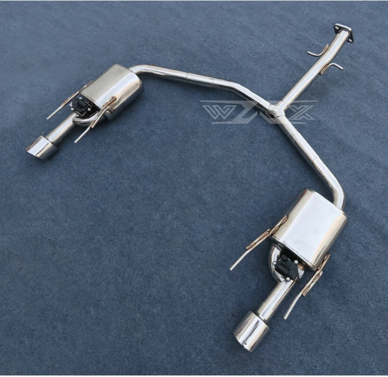 Stainless Steel Exhaust Pipes Exhaust Muffler Mid Pipe For Toyota Crown 2.5 3.0 2007-2022 Valve Control Catback Exhaust System