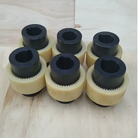Low Noise Steel Flexible Pinion Nylon Universal Gear Coupling with Sleeve Internal