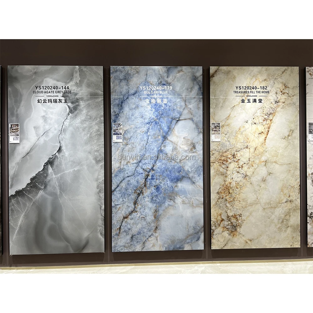 High-End Luxury 3mm Sintered Foshan Porcelain Tiles Mat Floor Gray