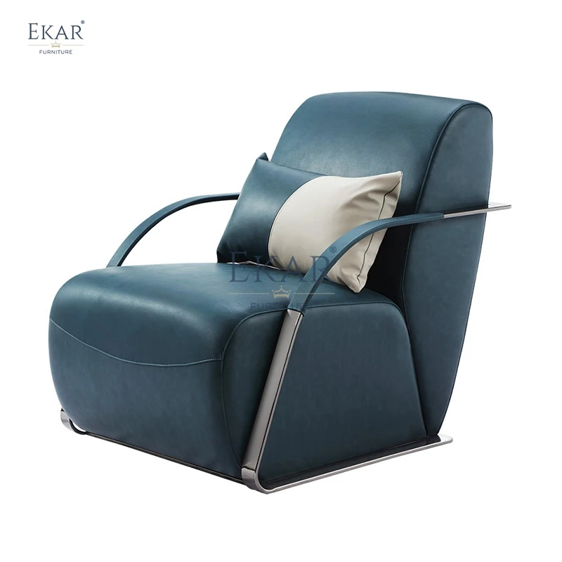 New design comfortable armrest living room lounge chair