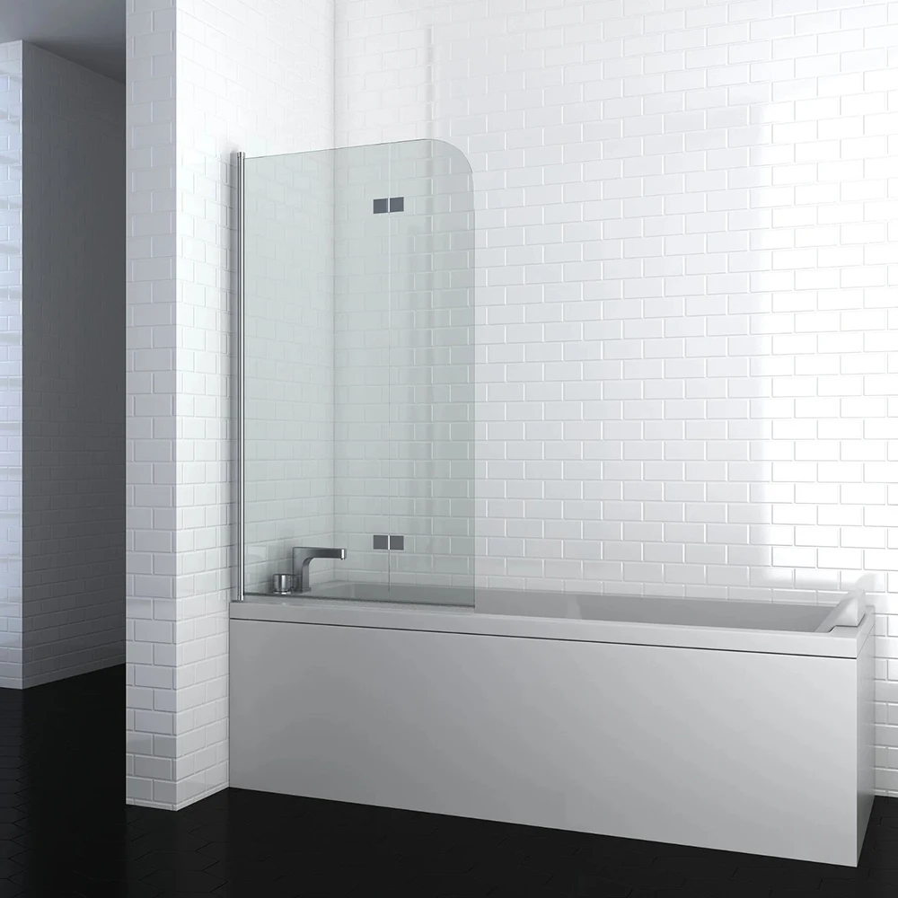 Swivel Bathtub Glass Bathtub Half Glass Door Tempered Glass Side