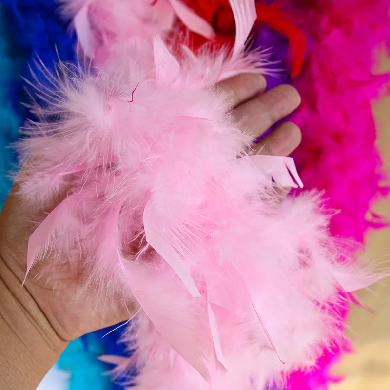 Factory Manufacture Wholesale Feather Boas Bulk Turkey Boa Feathers