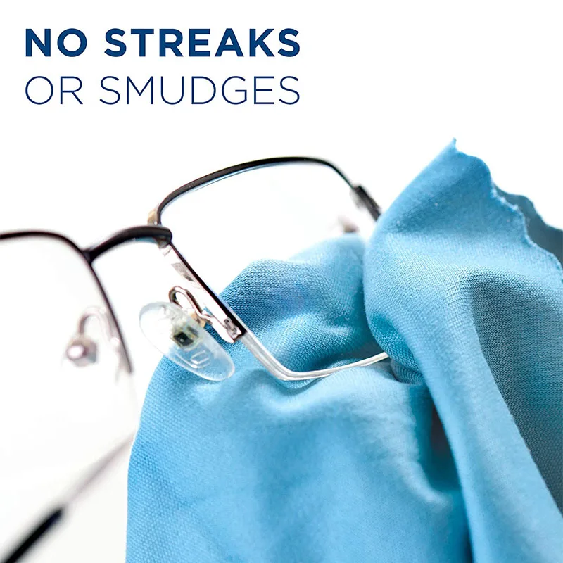 Custom Logo Printing Microfibre Microfiber Screen Eyeglass Sunglass Lens Cleaning Cloth for Glasses Eyeglass