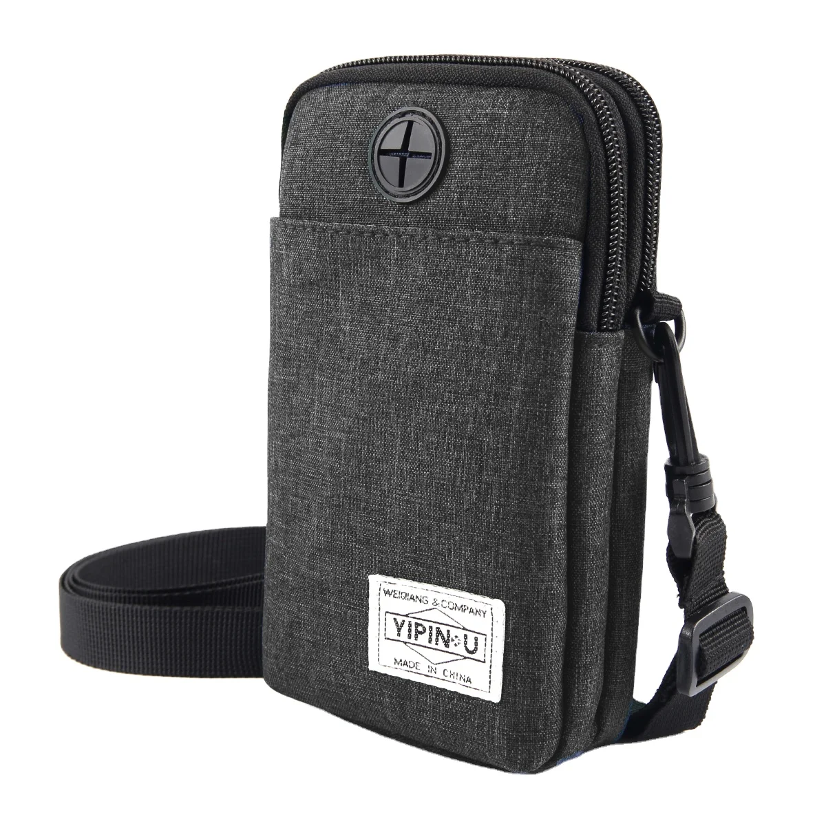 Shoulder Bag Universal Small Cross Body Bag Waterproof Handbag Mobile Phone Pouch Messenger Bag Purse for Outdoor Sport Travel Hiking Camping 