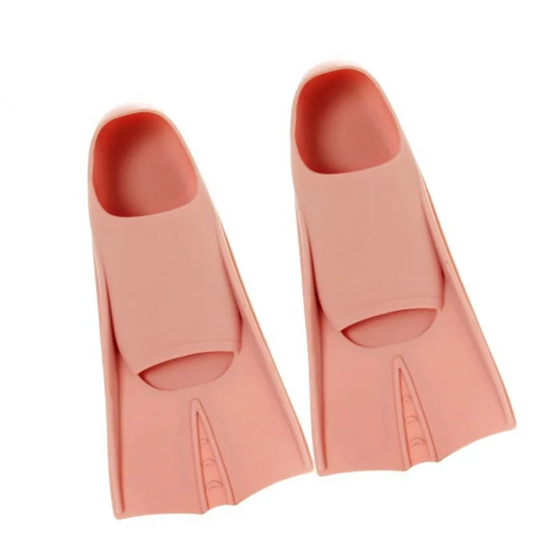 Ласты для дайвинга с логотипом на заказ короткие силиконовые плавники унисекс взрослых/детей