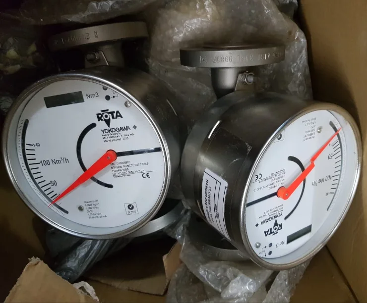 Original RAMC Variable Area Flow Meter Yokogawa RAMC02-D4SS-64S2-H90424/V Short Stroke Rotameter