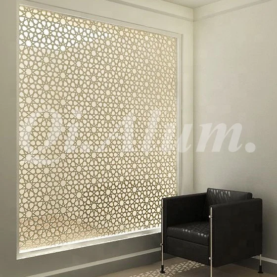 High quality decorative laser cut Fencing panel aluminum screen doors