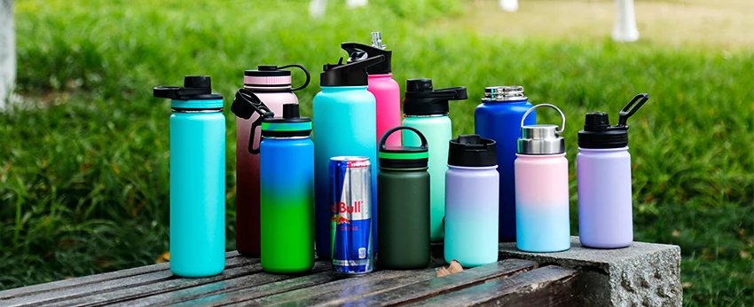 100% Leak Proof 64oz Big Water Flask Stainless Steel Insulated Water ...