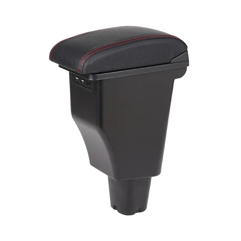 TIYPEOR Automotive Goods Accessories-Front Seat Car Armrest Box with Cup Holder Interior Storage Solution
