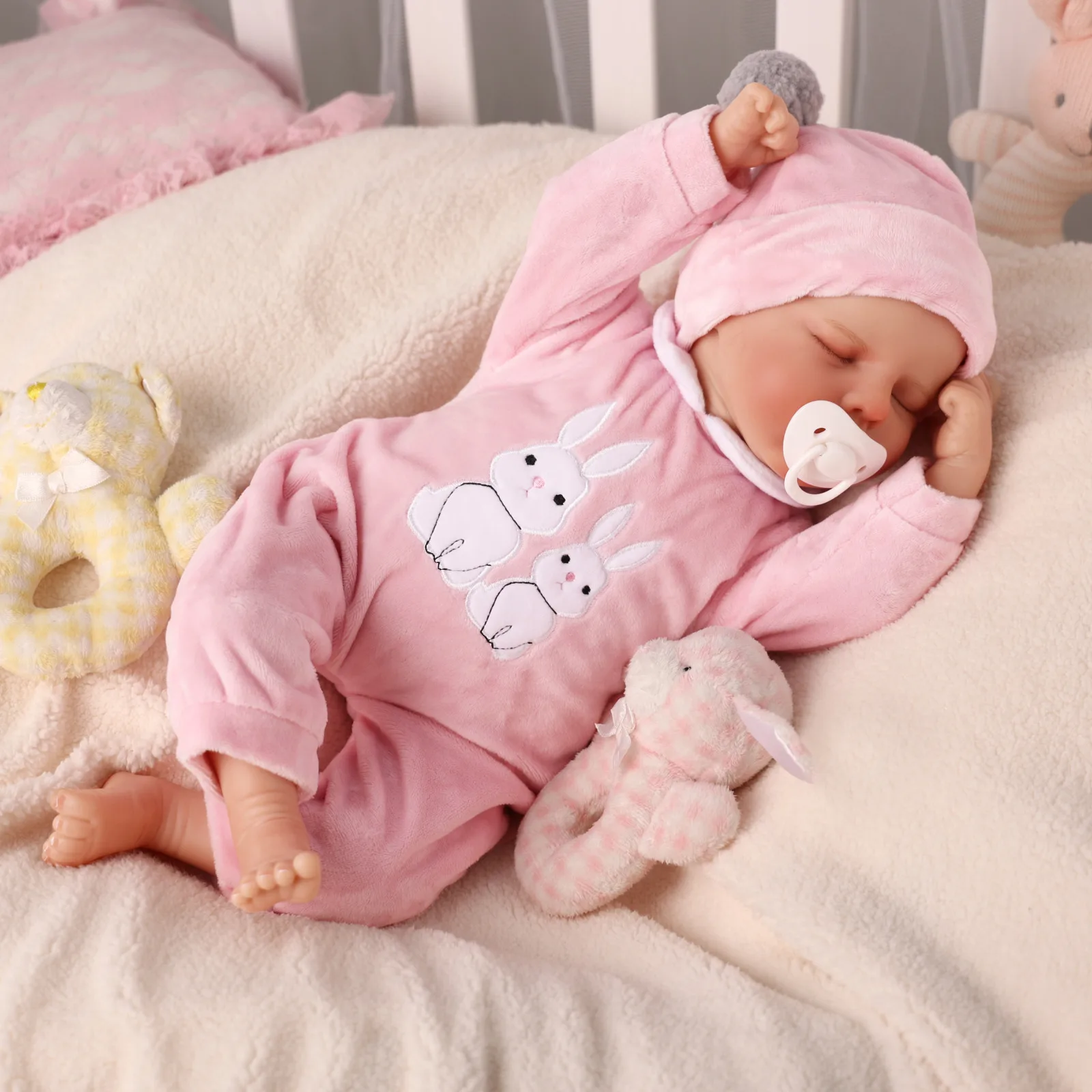Babeside Wholesale Realistic Handmade Reborn Doll Soft Vinyl Silicone