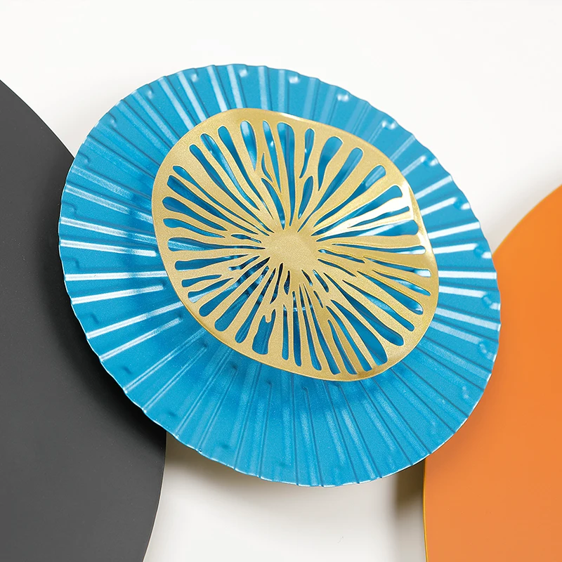 150x56 Dropshipping Products 2024 Metal Handicraft Decoration Living Room Light Luxury Wall Art Hanging Customizable