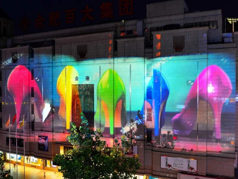 High Pixel P3.91 LED Film Screen Transparent Flexible LED Display