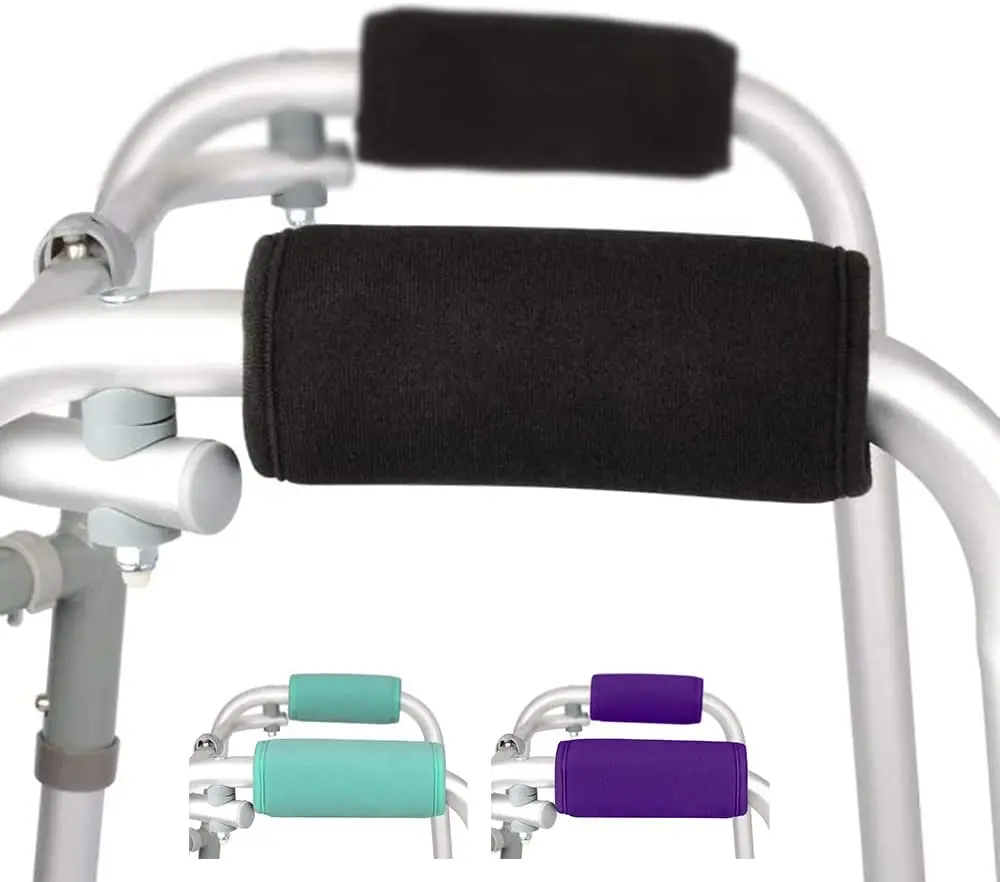 Walker Padded Hand Grip Covers Universal Soft Senior Medical Cushion