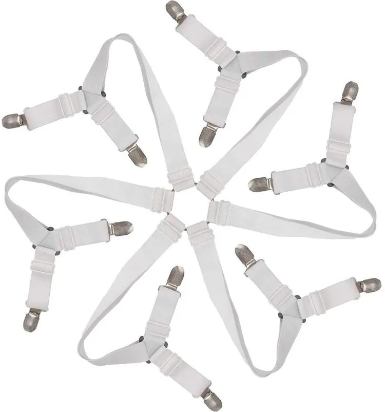 Заводская оптовая продажа, держатель для простыни, зажимы для простыней, фиксаторы для хранения ваших простыней на матрасе