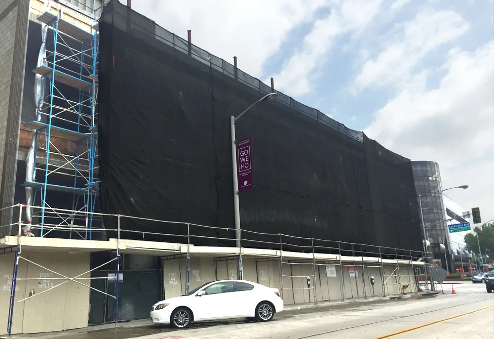 20FT X 50FT Flame Retardant Construction Fabric Sheet for Scaffold and Site Use supplier