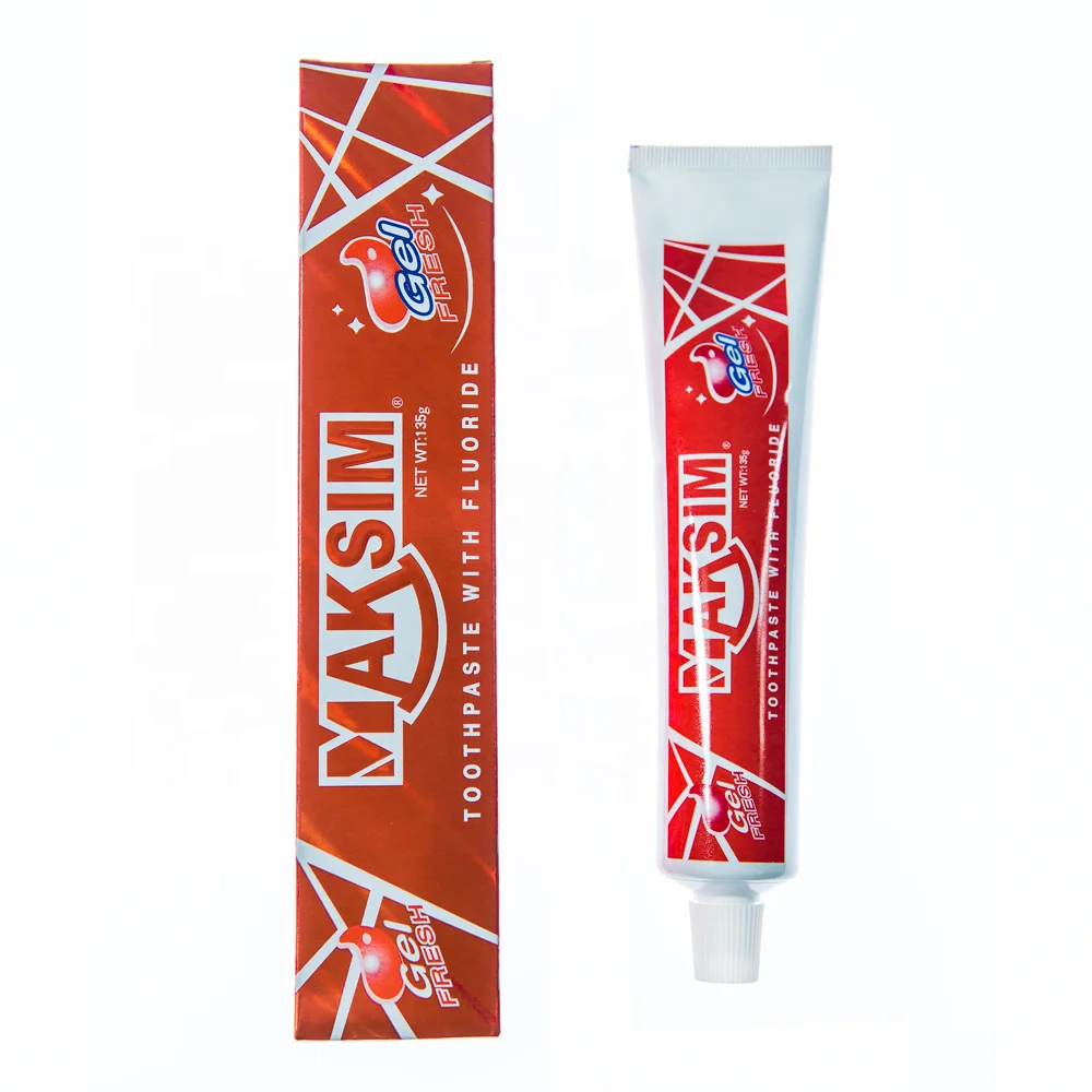 maksim red gel toothpaste 135 grams hu tp-mk-135g - buy