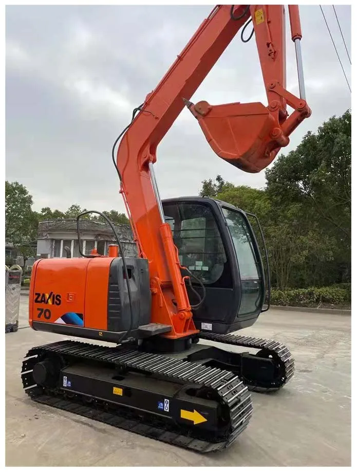 First-Class Used 7 Ton Hitachi ZX70 Excavator Japan Origin