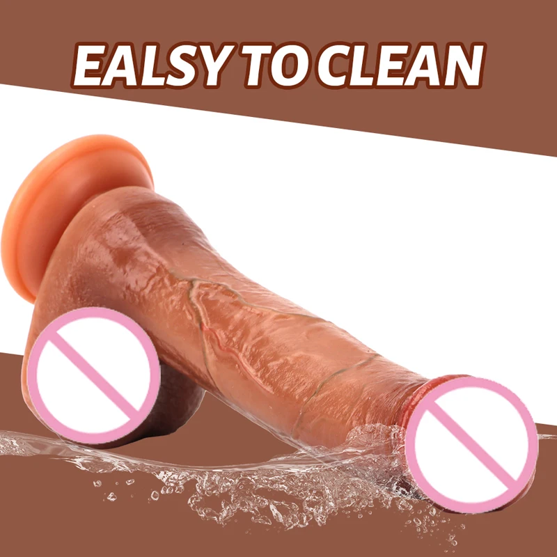 Wireless Remote Control Huge Dildos Suction Cup Penis Intimacy Big Realistic Dildo Vibrator Sex Toys for Adult Women