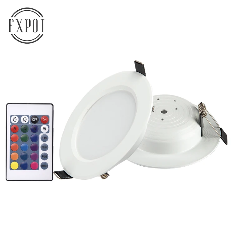 Custom hot sell RGB warm white 5W 10W cutout 75-80MM 105-110MM led down lamp