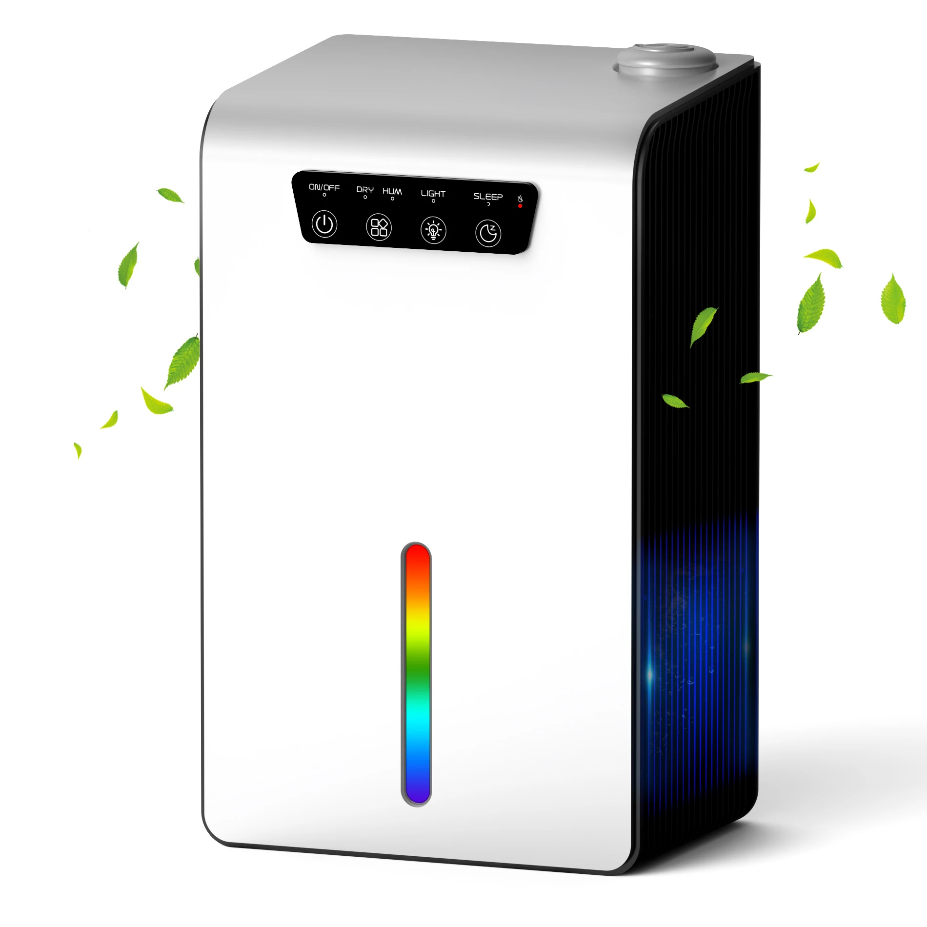 New Trending 2 in 1 Dehumidifier and Humidifier for Bedroom Home Dehumidifier with Auto Shut Off 7 LED Lights