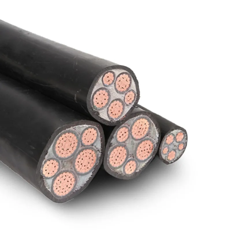 WDZCNYJY 345 Core Fire-Resistant Pure Copper Wire Low Smoke Halogen-Free Square Power Cable with Flame Retardant