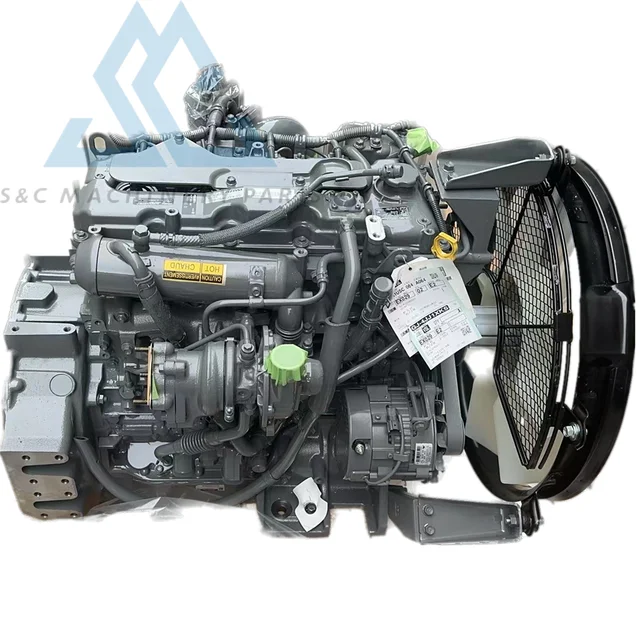 Excavator Diesel Engine ISUZU 4JJ1 Engine Assembly for HITACHI ZX135 ZX130 SY135 CX130 SH130
